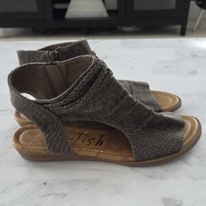 Blowfish Women's Brown Open-Toe Sandals